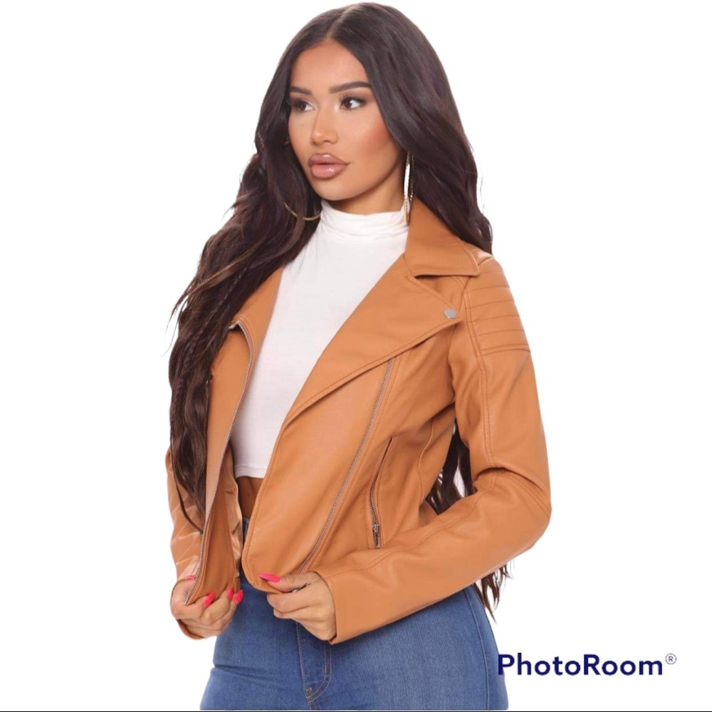 PU Leather Jacket from Fashion Nova (Nee)